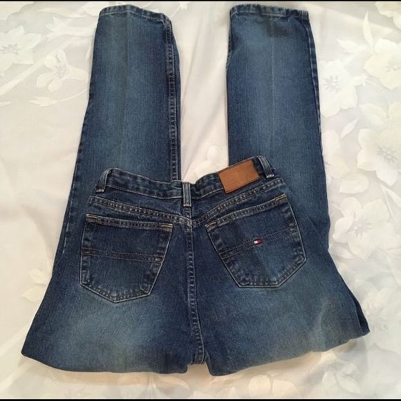 Tommy Hilfiger Late 90's High Waisted Medium Wash Jeans - Picture 4 of 4